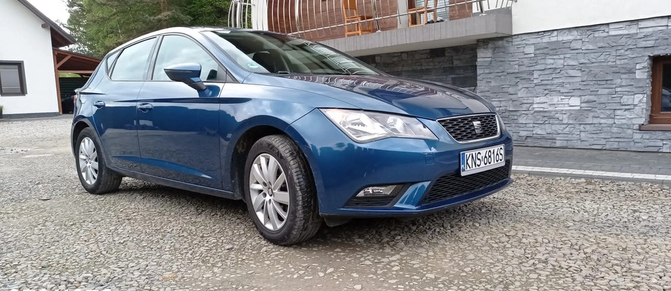 Seat Leon cena 32200 przebieg: 112000, rok produkcji 2013 z Zambrów małe 172